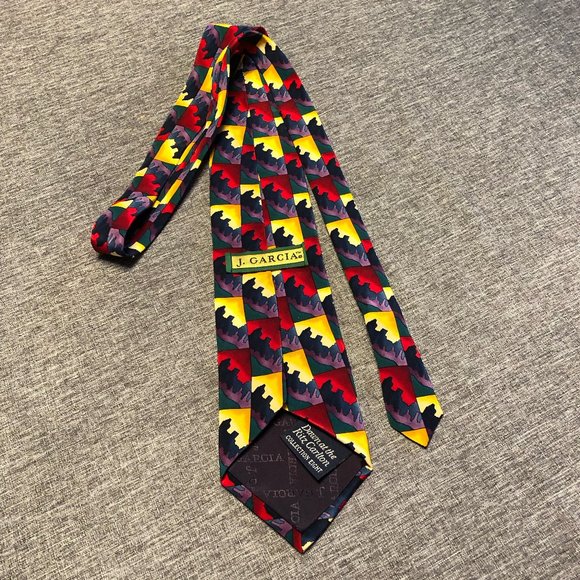 Jerry Garcia Men’s Silk Tie - “Dawn at the Ritz Carlton” - Collection 8  - NWOT - Picture 6 of 6